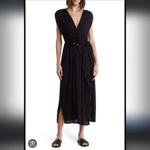 NWT Raviya Black Maxi Dress Swim Cover Up